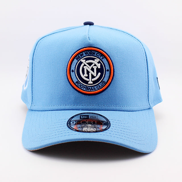 ニューエラ キャップ 9FORTY スナップバック ニューヨークシティ フットボールクラブ MLS A-FRAME SNAPBACK CAP