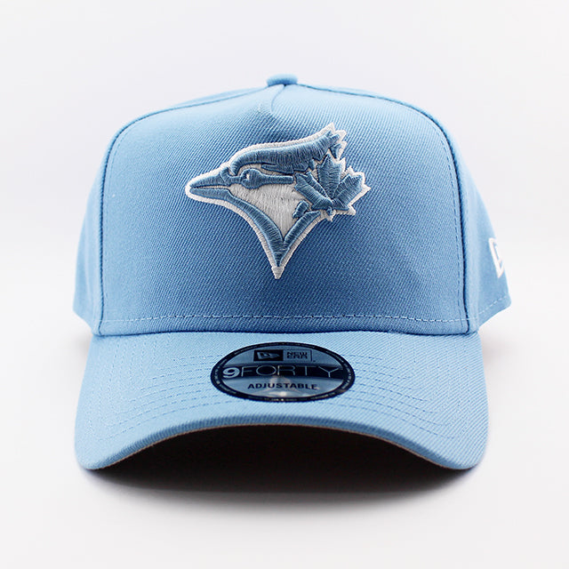 ニューエラ キャップ 9FORTY スナップバック トロント ブルージェイズ MLB A-FRAME SNAPBACK CAP SKY