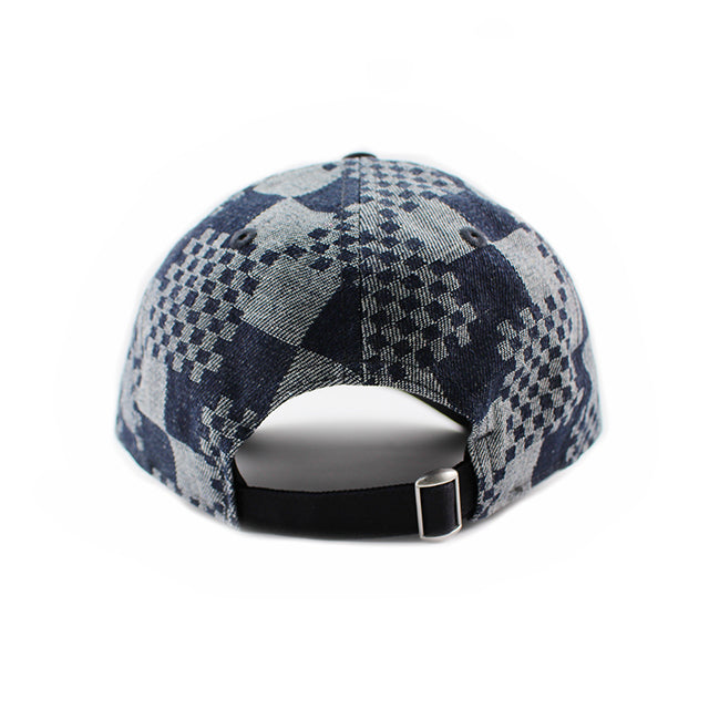 ニューエラ キャップ 9TWENTY ストラップバック ブルックリン ドジャース MLB PATCH DENIM NAVY PATTERN COOPERSTOWN STRAPBACK CAP