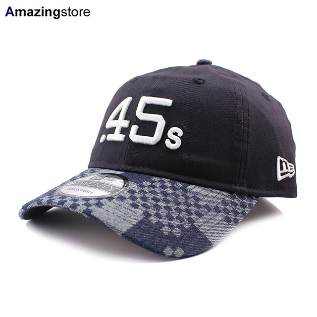 ニューエラ キャップ 9TWENTY ストラップバック ヒューストン コルツ MLB PATCH DENIM NAVY PATTERN COOPERSTOWN STRAPBACK CAP
