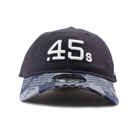 ニューエラ キャップ 9TWENTY ストラップバック ヒューストン コルツ MLB PATCH DENIM NAVY PATTERN COOPERSTOWN STRAPBACK CAP