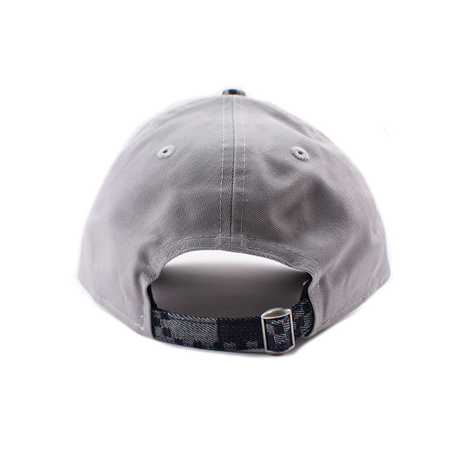 ニューエラ キャップ 9TWENTY ストラップバック アトランタ ブレーブス MLB PATCH DENIM GRAY PATTERN STRAPBACK CAP