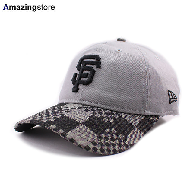 ニューエラ キャップ 9TWENTY ストラップバック サンフランシスコ ジャイアンツ MLB PATCH DENIM GRAY PATTERNSTRAPBACK CAP