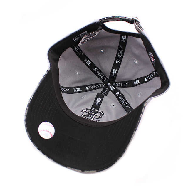 ニューエラ キャップ 9TWENTY ストラップバック サンフランシスコ ジャイアンツ MLB PATCH DENIM GRAY PATTERNSTRAPBACK CAP