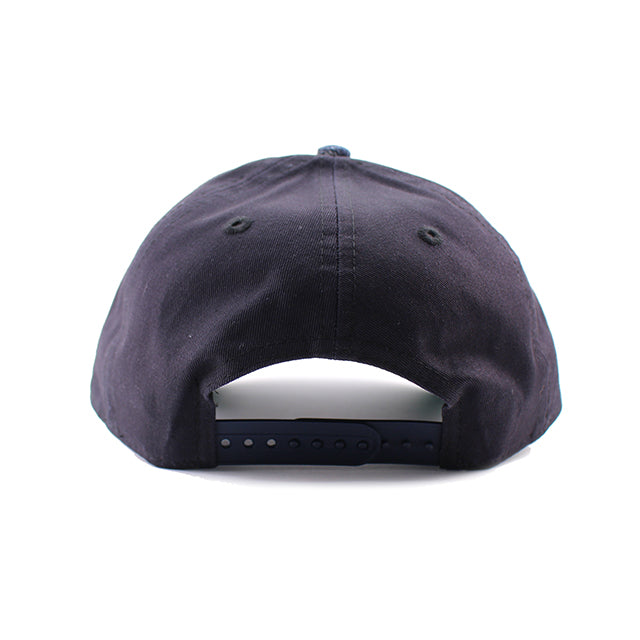 ニューエラ キャップ 9FORTY ミネソタ ツインズ MLB A-FRAME DENIM NAVY PATTERN SNAPBACK CAP