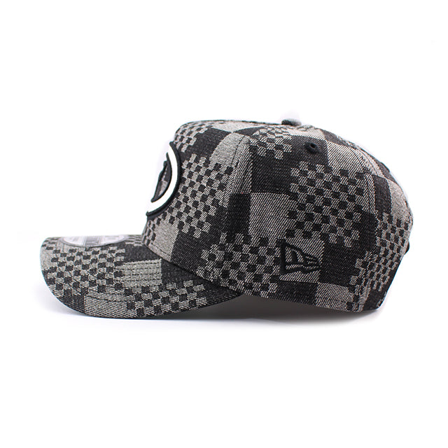 ニューエラ キャップ 9FORTY アリゾナ ダイヤモンドバックス MLB A-FRAME DENIM BLACK PATTERN SNAPBACK CAP