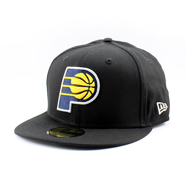 ニューエラ キャップ 59FIFTY インディアナ ペイサーズ NBA TEAM BASIC FITTED CAP BLACK