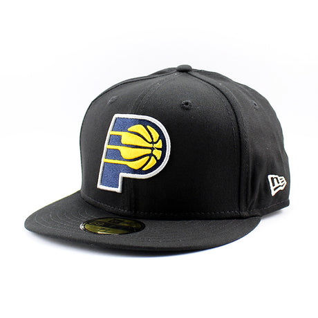 ニューエラ キャップ 59FIFTY インディアナ ペイサーズ NBA TEAM BASIC FITTED CAP BLACK