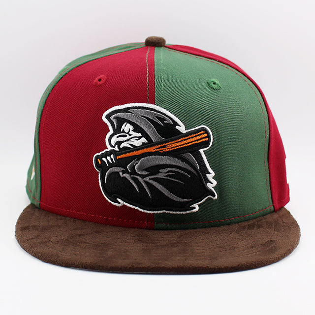 ニューエラ キャップ 59FIFTY ロチェスター レッドウィングス MiLB MONSTER PACK FITTED CAP CILANTRO CARDINAL