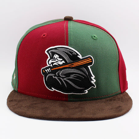 ニューエラ キャップ 59FIFTY ロチェスター レッドウィングス MiLB MONSTER PACK FITTED CAP CILANTRO CARDINAL