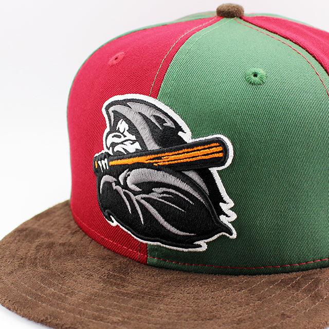 ニューエラ キャップ 59FIFTY ロチェスター レッドウィングス MiLB MONSTER PACK FITTED CAP CILANTRO CARDINAL