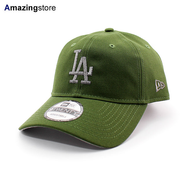 ニューエラ キャップ 9FORTY ロサンゼルス ドジャース MLB TEAM ADJUSTABLE CAP RIFLE GREEN