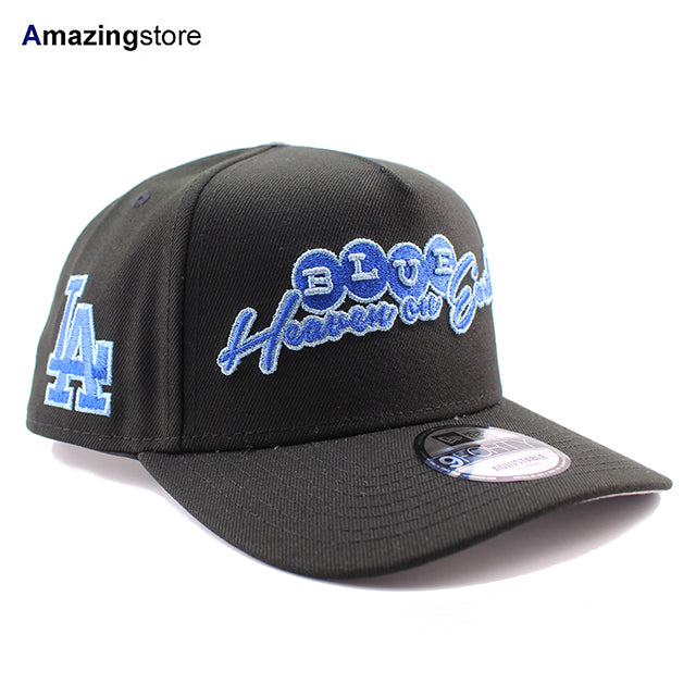 ニューエラ キャップ 9FORTY スナップバック ロサンゼルス ドジャース MLB HEAVEN ON EARTH A-FRAME SNAPBACK CAP BLACK