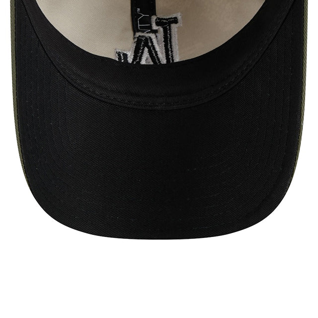 ニューエラ キャップ 9TWENTY ロサンゼルス ドジャース 2025 MLB ARMED FORCES STARS N STRIPES ADJUSTABLE CAP LT BEIGE OLIVE