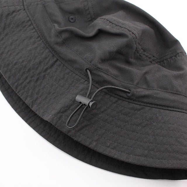 ビーチフィールド RECYCLED POLYESTER BUCKET HAT BLACK