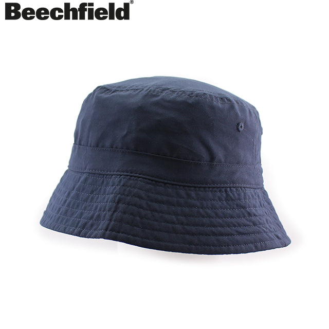 BEECHFIELD RECYCLED POLYESTER BUCKET HAT FRENCH NAVY
