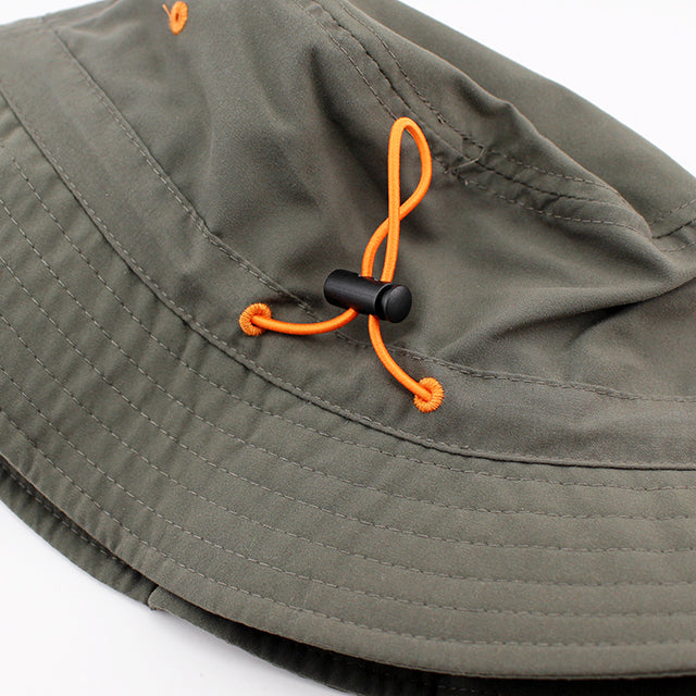 ビーチフィールド RECYCLED POLYESTER BUCKET HAT OLIVE GREEN