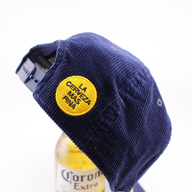 コロナビール スナップバック CORONA CORDUROY ROPE GOLF SNAPBACK CAP NAVY