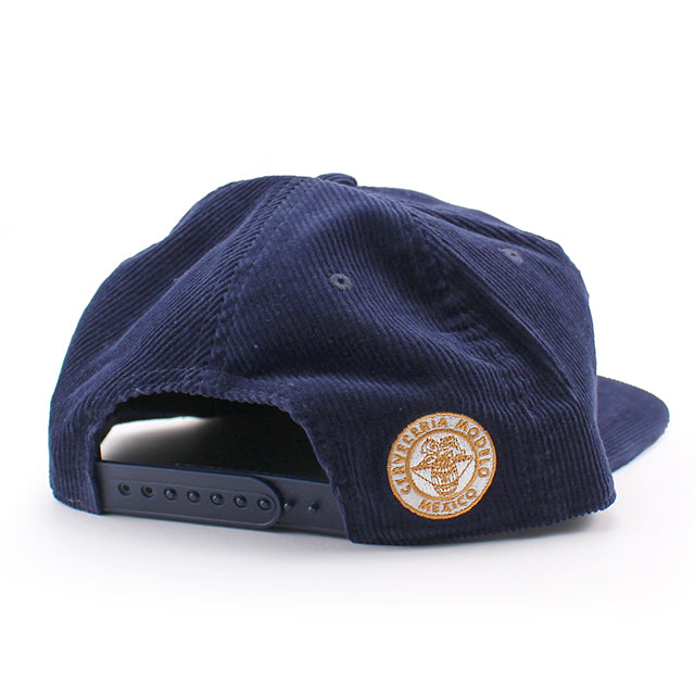 モデロビール スナップバック MODELO CORDUROY ROPE GOLF SNAPBACK CAP NAVY