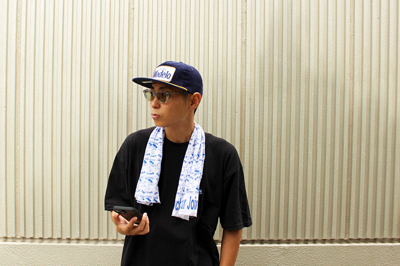 モデロビール スナップバック MODELO CORDUROY ROPE GOLF SNAPBACK CAP NAVY