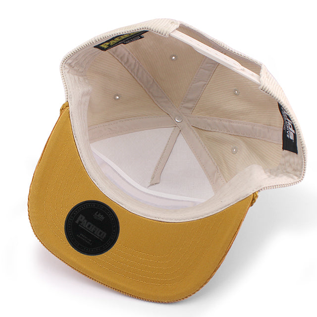 パシフィコビール スナップバック PACIFICO CORDUROY ROPE GOLF SNAPBACK CAP CREAM TAN