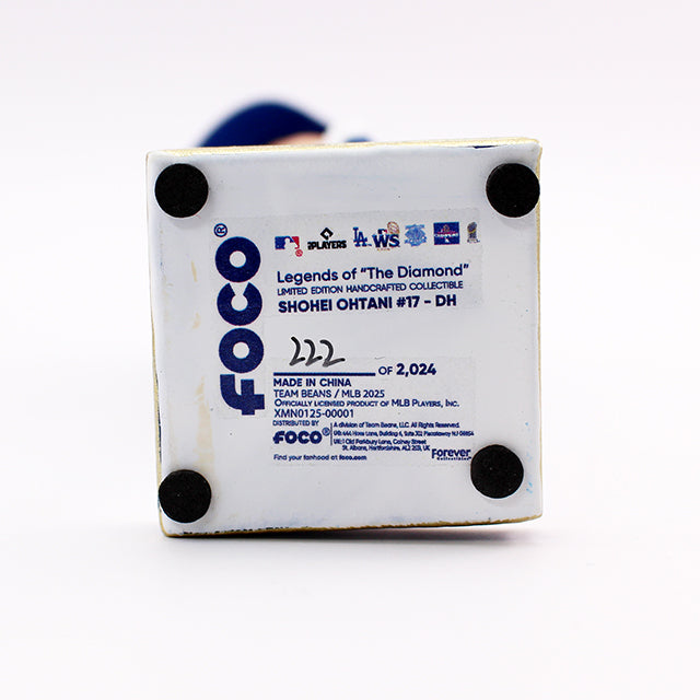 4体セット 大谷翔平2024ワールドシリーズチャンピオンモデル FOCO ロサンゼルス ドジャース MLB 約11cm 4.5INCH 4PACK MINI BIGHEADS SET