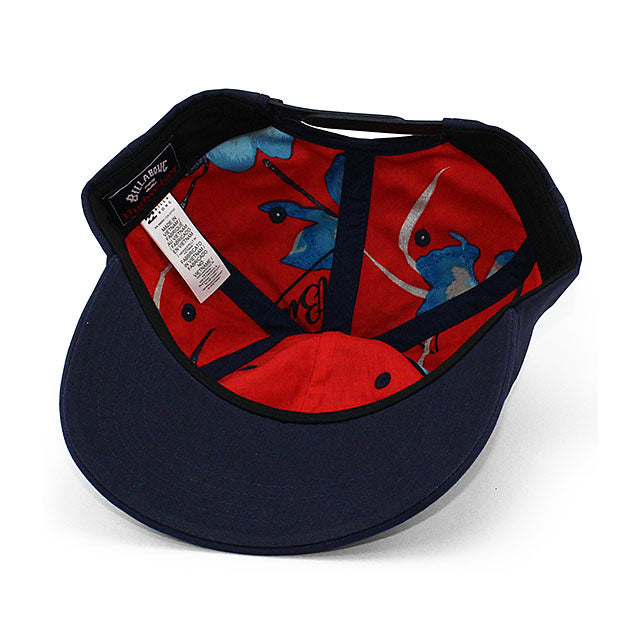 ビラボン バドワイザー キャップ INSIGNIA SNAPBACK CAP NAVY