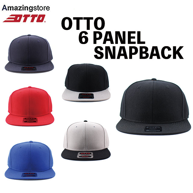 6色展開 オットー 6PANEL MID PROFILE SNAPBACK CAP
