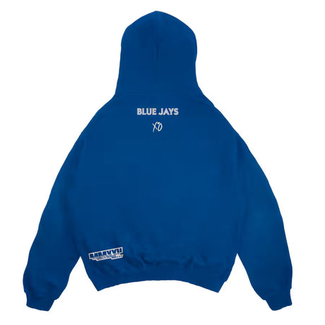 トロント ブルージェイズ × ザ ウィークエンド 海外取寄 フーディー 2025 WORLD SERIES LEGACY HOODIE ROYAL BLUE