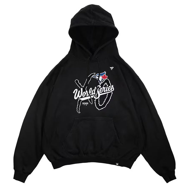 トロント ブルージェイズ × ザ ウィークエンド 海外取寄 フーディー 2025 WORLD SERIES LEGACY HOODIE BLACK