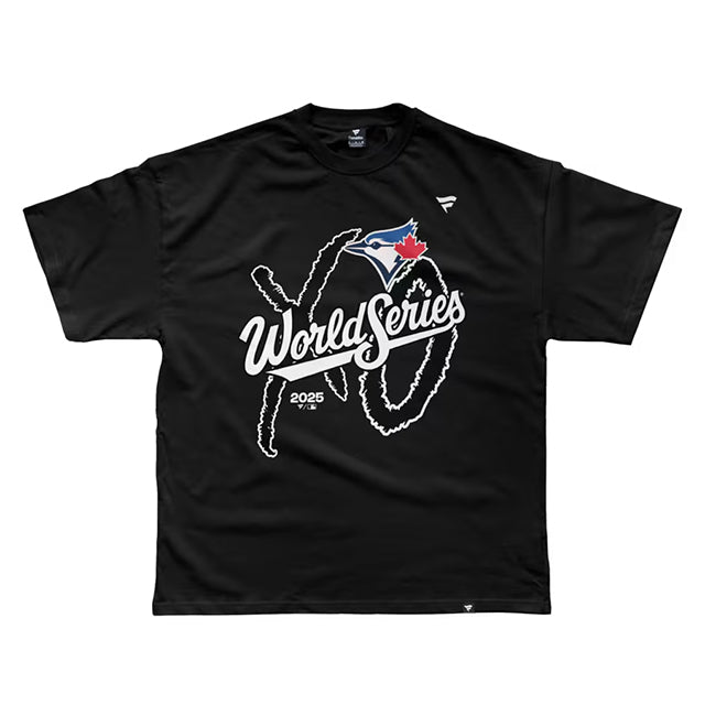 トロント ブルージェイズ × ザ ウィークエンド 海外取寄 Tシャツ 2025 WORLD SERIES LEGACY T-SHIRT BLACK