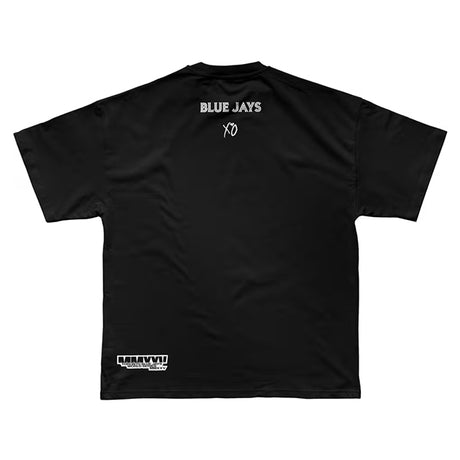 トロント ブルージェイズ × ザ ウィークエンド 海外取寄 Tシャツ 2025 WORLD SERIES LEGACY T-SHIRT BLACK
