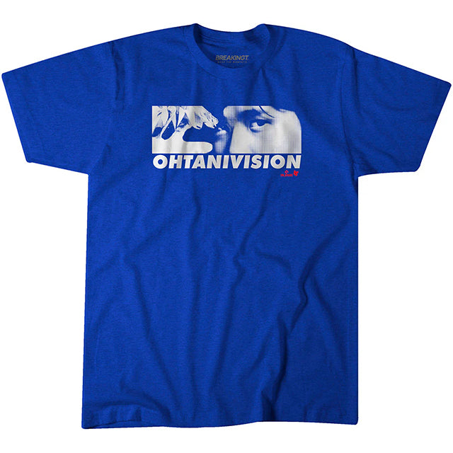 大谷翔平モデル 海外取寄 OHTANI VISION T-SHIRT ROYAL BLUE