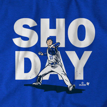 大谷翔平モデル 海外取寄 ロサンゼルス ドジャース Tシャツ SHO DAY LA T-SHIRT ROYAL BLUE