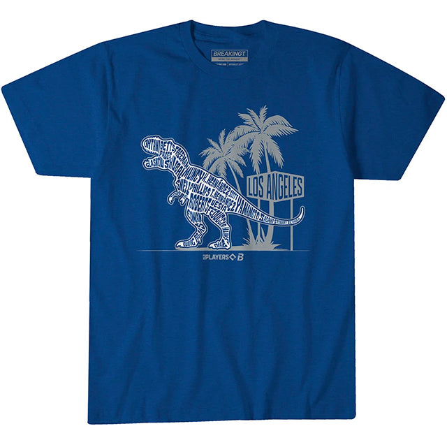 海外取寄 ロサンゼルス ドジャース Tシャツ DINOSAURS T-SHIRT