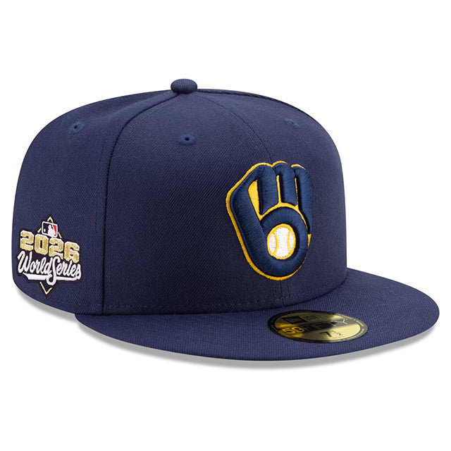 2026 ワールドシリーズモデル 海外取寄 ニューエラ キャップ 59FIFTY ミルウォーキー ブルワーズ