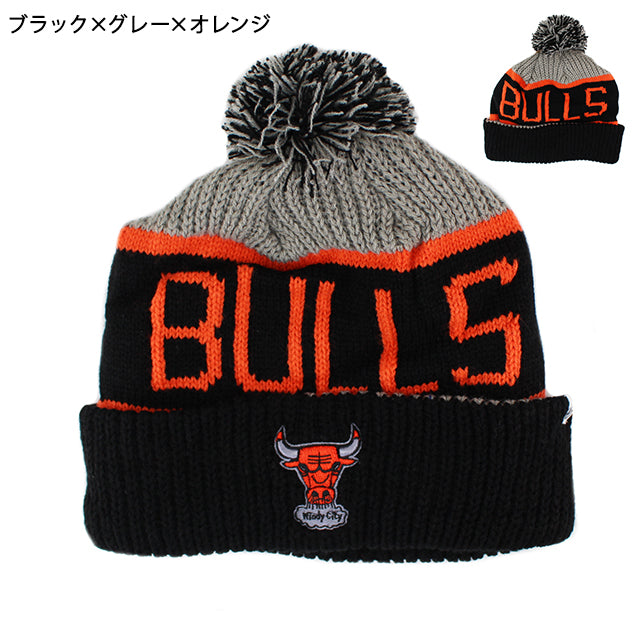 47ブランド ニットキャップ ビーニー シカゴ ブルズ NBA THE-CALGARY POM KNIT BEANIE 47BRAND CHICAGO BULLS