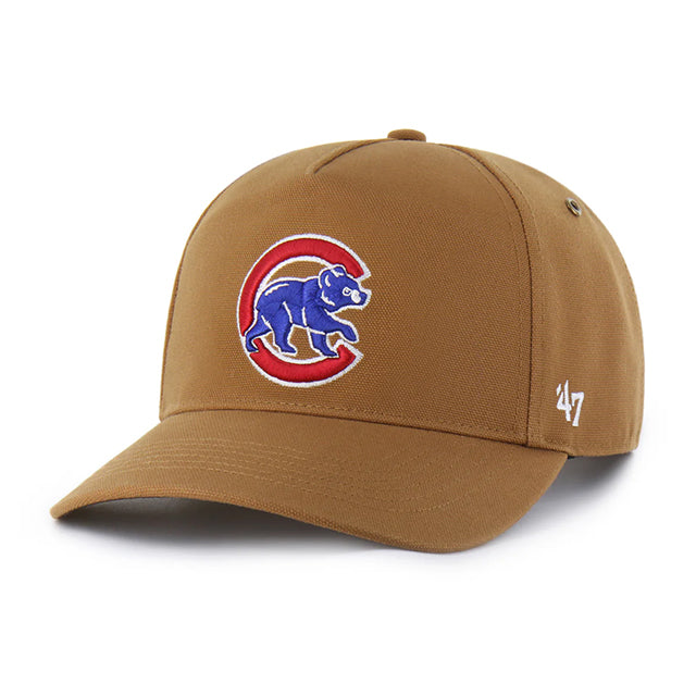 47ブランド MLB カーハート シカゴ カブス CARHARTT 47BRAND HITCH SNAPBACK CAP BROWN