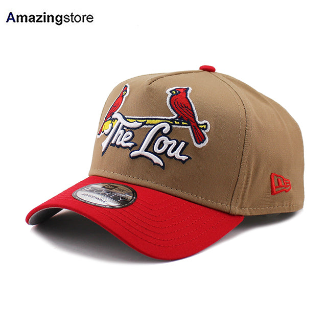 シティコネクト ニューエラ キャップ 9FORTY スナップバック セントルイス カージナルス MLB CITY CONNECT A-FRAME ALT SNAPBACK CAP KHAKI