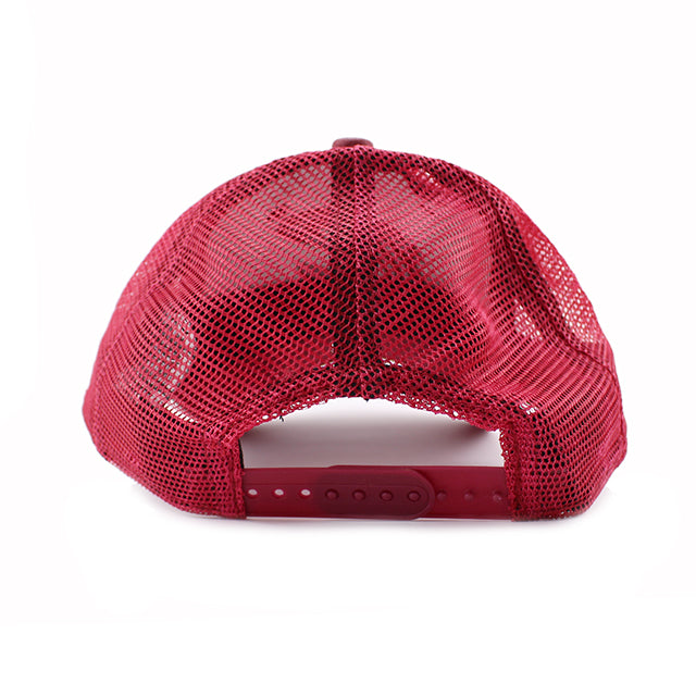 ニューエラ 9TWENTY メッシュキャップ クリーブランド キャバリアーズ NBA TONAL-WASHED TRUCKER MESH CAP BURGUNDY