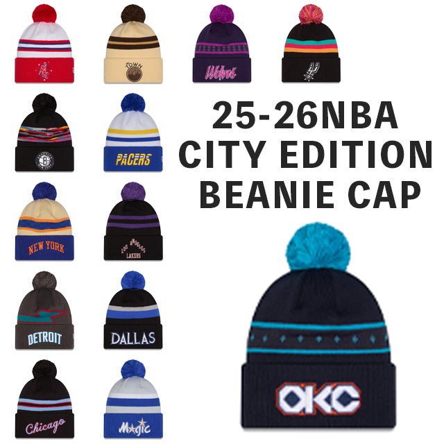ニューエラ キャップ ビーニー 25-26 NBA CITY EDITION BEANIE CAP NEW ERA