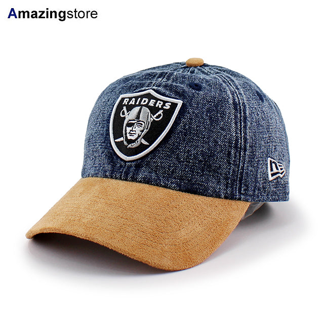 ニューエラ キャップ カジュアルクラシック ラスベガス レイダース NFL CASUAL CLASSIC STRAPBACK CAP WASHED DENIM