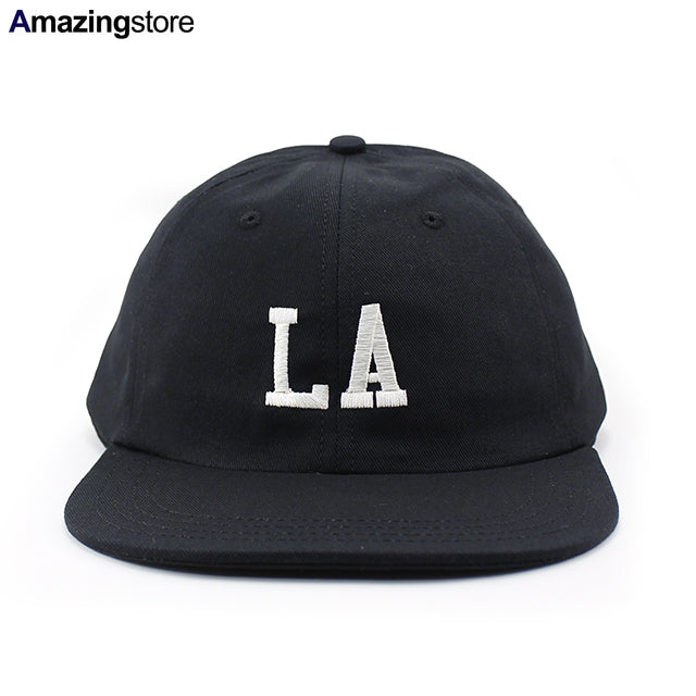 クーパーズタウンボールキャップ ロサンゼルス エンゼルス 1937 STRAPBACK CAP BLACK