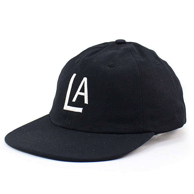クーパーズタウンボールキャップ ロサンゼルス エンゼルス 1943 STRAPBACK CAP BLACK