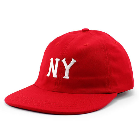 クーパーズタウンボールキャップ ニューヨーク ブラックヤンキース 1936 STRAPBACK CAP RED