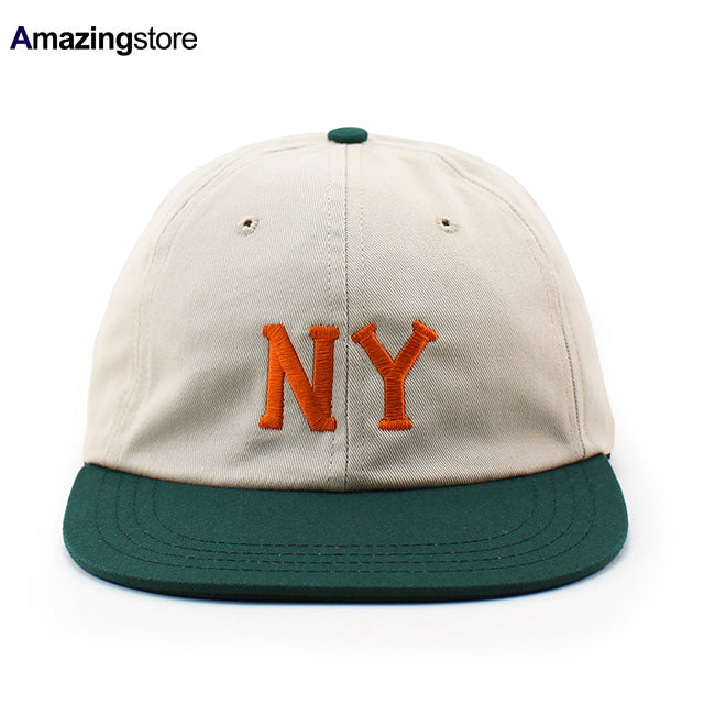 クーパーズタウンボールキャップ ニューヨーク ブラックヤンキース 1936 STRAPBACK CAP STONE GREEN