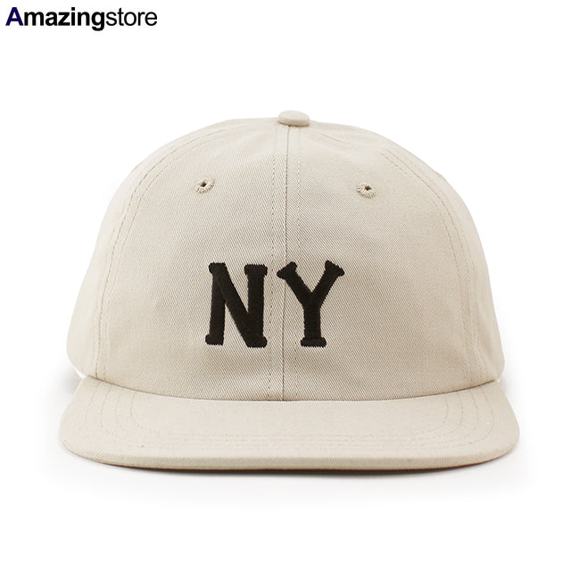 クーパーズタウンボールキャップ ニューヨーク ブラックヤンキース 1936 STRAPBACK CAP STONE