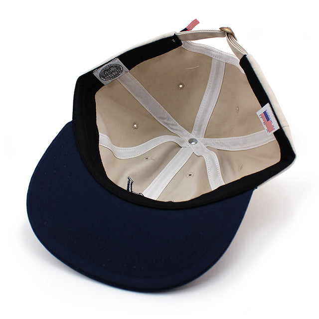 クーパーズタウンボールキャップ ニューヨーク ブラックヤンキース 1936 STRAPBACK CAP STONE NAVY ORANGE