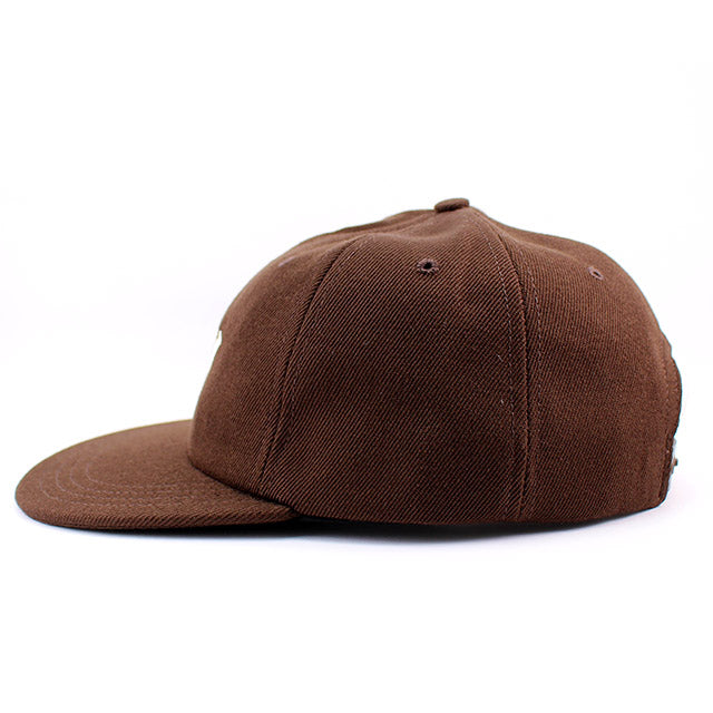クーパーズタウンボールキャップ ニューヨーク ブラックヤンキース 1936 WOOL SAGE STRAPBACK CAP BROWN