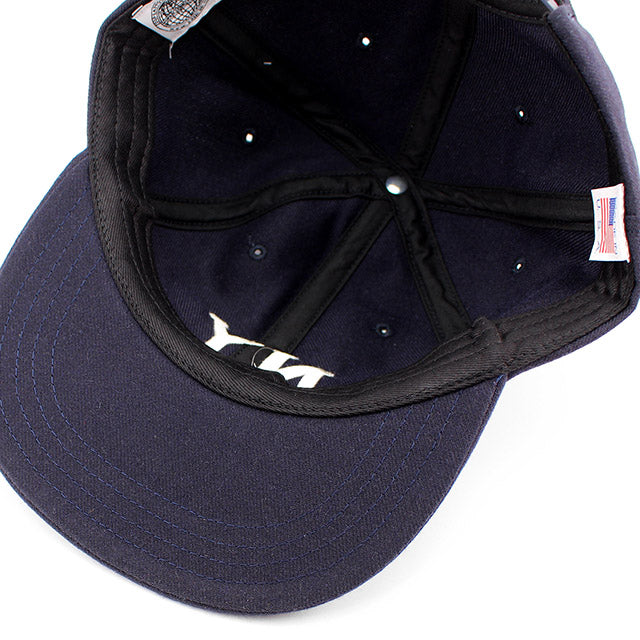 クーパーズタウンボールキャップ ニューヨーク ブラックヤンキース 1936 WOOL SAGE STRAPBACK CAP NAVY